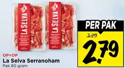 Vomar Voordeelmarkt La Selva Serranoham aanbieding