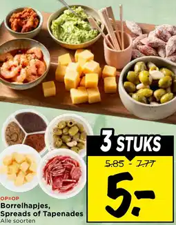 Vomar Voordeelmarkt Borrelhapjes, Spreads of Tapenades aanbieding