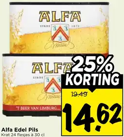 Vomar Voordeelmarkt Alfa Edel Pils aanbieding