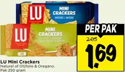Vomar Voordeelmarkt LU Mini Crackers aanbieding