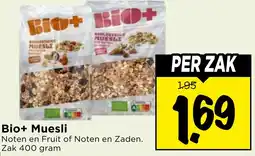 Vomar Voordeelmarkt Bio+ Muesli aanbieding