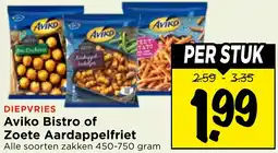Vomar Voordeelmarkt Aviko Bistro of Zoete Aardappelfriet aanbieding