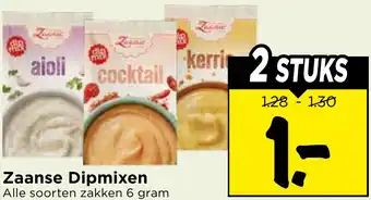 Vomar Voordeelmarkt Zaanse Dipmixen aanbieding