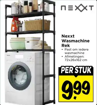 Vomar Voordeelmarkt Nexxt Wasmachine Rek aanbieding