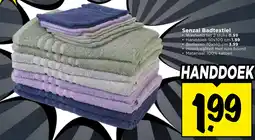 Vomar Voordeelmarkt Senzai Badtextiel aanbieding