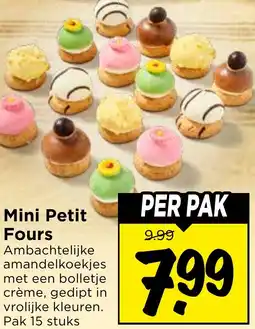 Vomar Voordeelmarkt Mini Petit Fours aanbieding