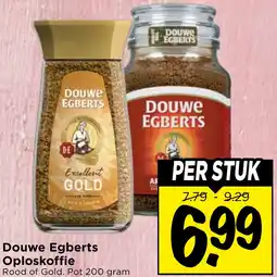 Vomar Voordeelmarkt Douwe Egberts Oploskoffie aanbieding