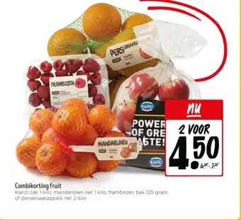 Jumbo Combikorting fruit aanbieding