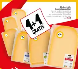 Jumbo Alle jumbo 48+ goudse kaas plakken aanbieding