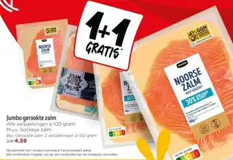 Jumbo Jumbo gerookte zalm aanbieding