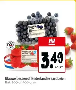Jumbo Blauwe bessen of nederlandse aardbeien aanbieding