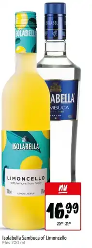 Jumbo Isolabella Sambuca of Limoncello aanbieding
