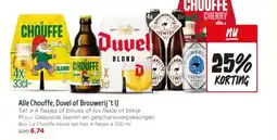 Jumbo Alle Chouffe, Duvel of Brouwerij 't IJ aanbieding