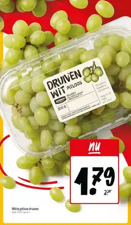 Jumbo Witte pitloze druiven aanbieding