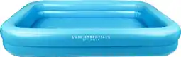 Bol.com Swim Essentials Opblaasbaar Zwembad - Rechthoek - Blauw - 300 x 175 x 51 cm aanbieding