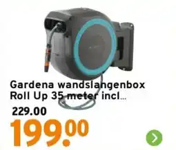 GAMMA Gardena wandslangenbox Roll Up aanbieding