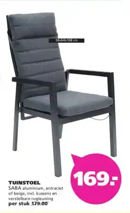 Ranzijn TUINSTOEL SABA aanbieding