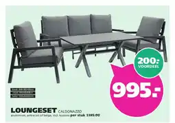 Ranzijn LOUNGESET CALDONAZZO aanbieding