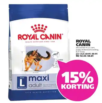 Ranzijn ROYAL CANIN aanbieding