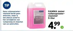 GAMMA GAMMA zomer ruitensproeier- vloeistof aanbieding