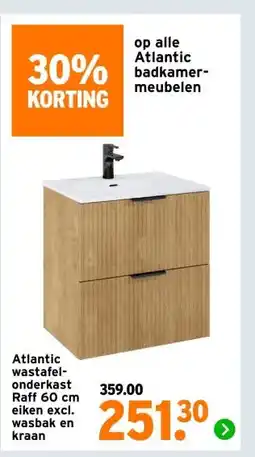 GAMMA Atlantic wastafel- onderkast Raff aanbieding