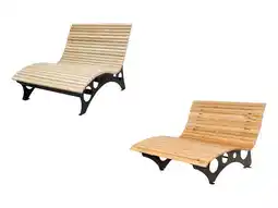 Lidl HOME DELUXE Houten ligstoel Taiga aanbieding