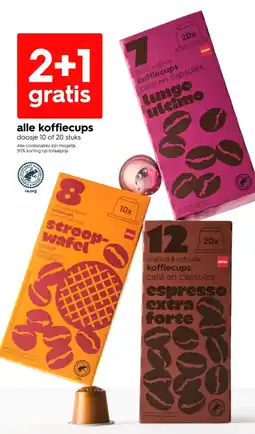 HEMA alle koffiecups aanbieding