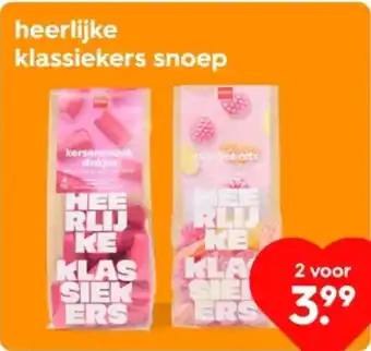 HEMA heerlijke klassiekers snoep aanbieding