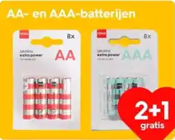 HEMA AA- en AAA-batterijen aanbieding