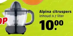 Poiesz Alpina citruspers aanbieding