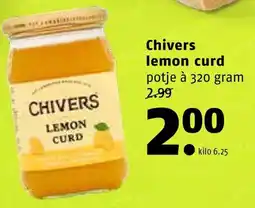 Poiesz Chivers Lemon Curd aanbieding