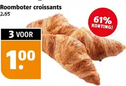 Poiesz Roomboter Croissants aanbieding