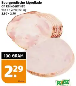 Poiesz Bourgondische kiprollade of kalkoenfilet aanbieding