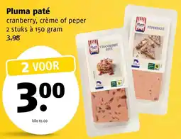 Poiesz Pluma paté aanbieding