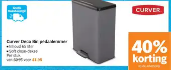 Albert Heijn Curver Deco Bin pedaalemmer aanbieding