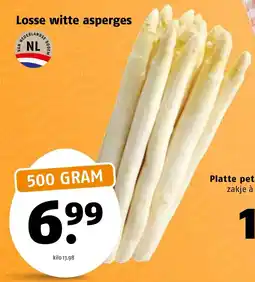 Poiesz Losse Witte Asperges aanbieding