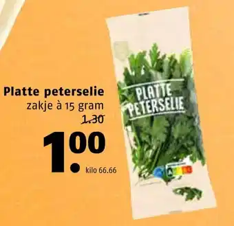 Poiesz Platte peterselie aanbieding