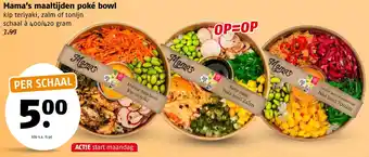 Poiesz Mama's maaltijden poké bowl aanbieding