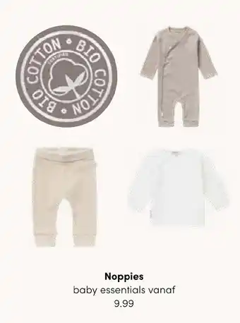 Baby & Tiener Noppies baby essentials aanbieding