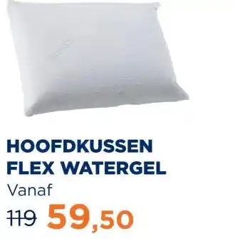 TotaalBED Hoofdkussen Flex | watergel aanbieding