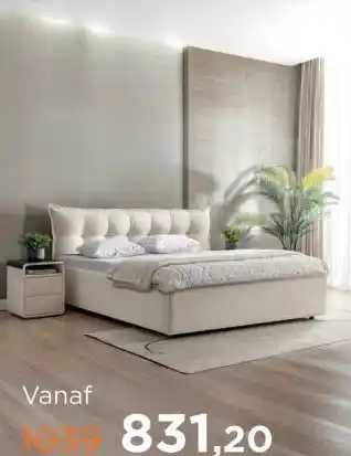 TotaalBED Bed Luik | 140 x 200 cm | Sino 972, ecru aanbieding