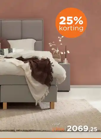 TotaalBED Boxspring Sundfall 153cm aanbieding