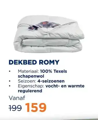 TotaalBED Dekbed Romy 100% wol | 4-seizoenen aanbieding