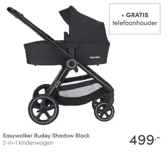 Baby & Tiener Easywalker Rudey Shadow Black aanbieding