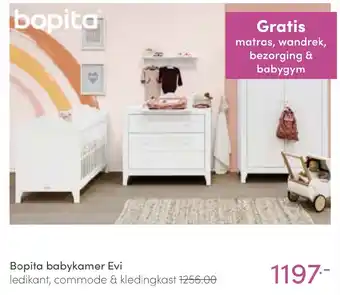 Baby & Tiener Bopita babykamer Evi aanbieding