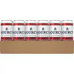 Albert Heijn Sourcy Sprankelend natuurlijk mineraalwater aanbieding