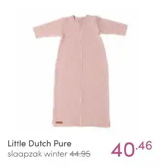 Baby & Tiener Little Dutch Pure slaapzak winter aanbieding