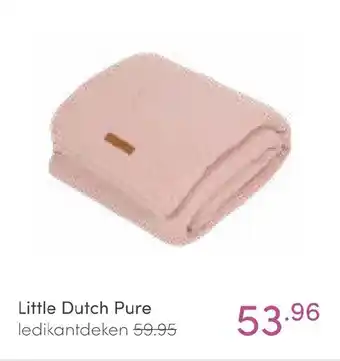 Baby & Tiener Little Dutch Pure ledikantdeken aanbieding