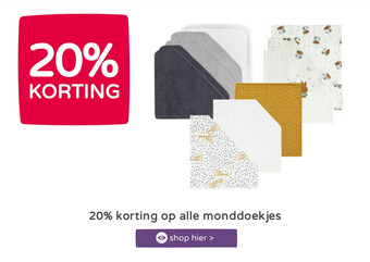 Prenatal Op alle monddoekjes aanbieding