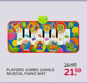 Prenatal Plygro Jumbo Jungle Musical Piano Mat aanbieding